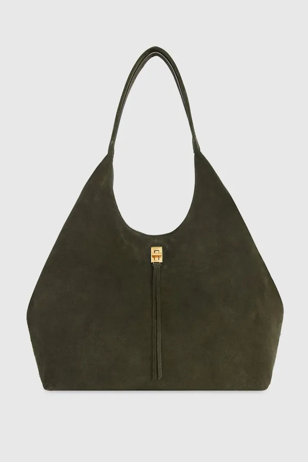 Women Rebecca Minkoff Shoulder Bags Darren Signature Carryall Moss