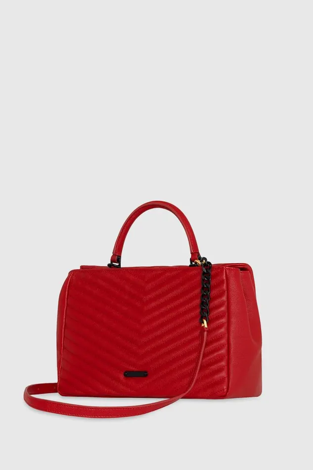 Women Rebecca Minkoff Shoulder Bags Edie Large Top Handle Shoulder Seduction Red Women Rebecca Minkoff Shoulder Bags Edie Large Top Handle Shoulder Seduction Red