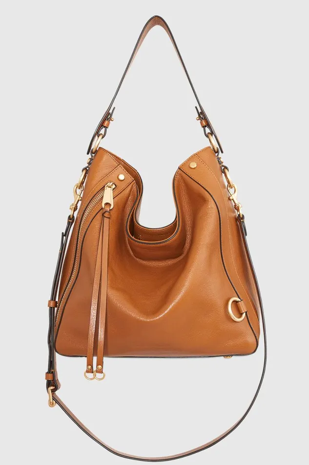 Women Rebecca Minkoff Shoulder Bags MAB Hobo Caramello
