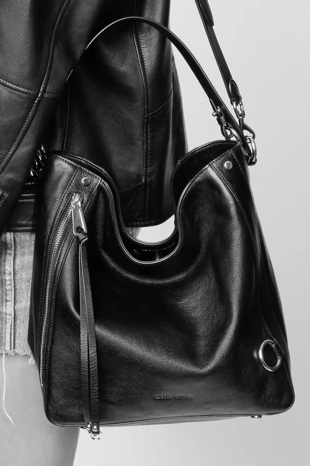 Women Rebecca Minkoff Shoulder Bags MAB Hobo Caramello Women Rebecca Minkoff Shoulder Bags MAB Hobo Caramello