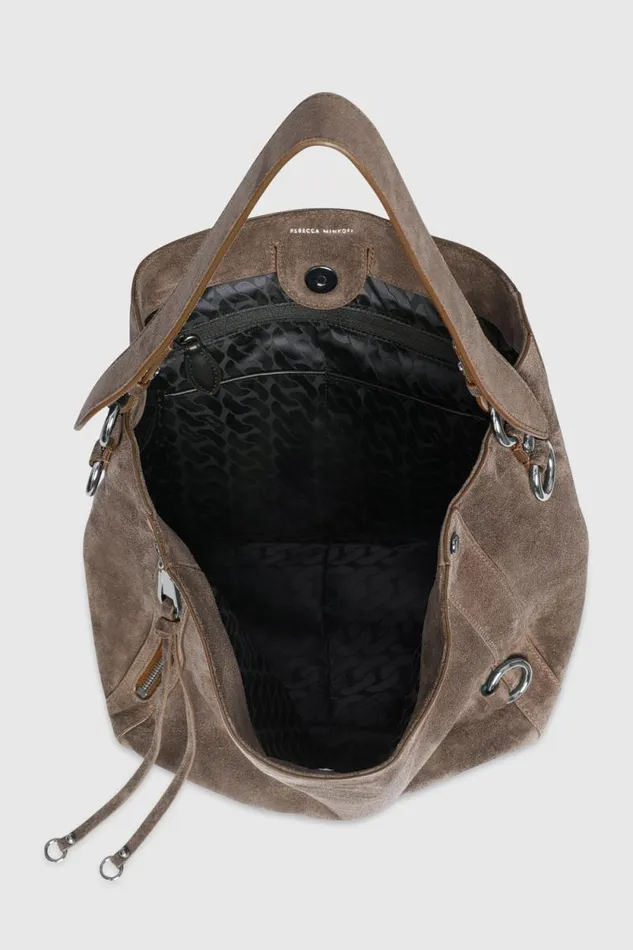 Women Rebecca Minkoff Shoulder Bags MAB Hobo Porcini Women Rebecca Minkoff Shoulder Bags MAB Hobo Porcini