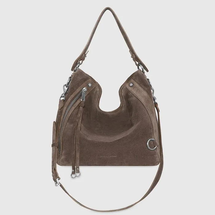 Women Rebecca Minkoff Shoulder Bags MAB Hobo Porcini Women Rebecca Minkoff Shoulder Bags MAB Hobo Porcini