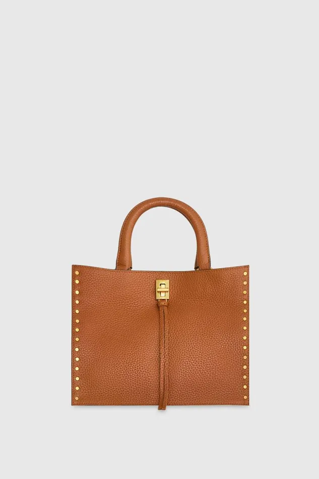 Women Rebecca Minkoff Tote Bags Darren Small Tote Caramello