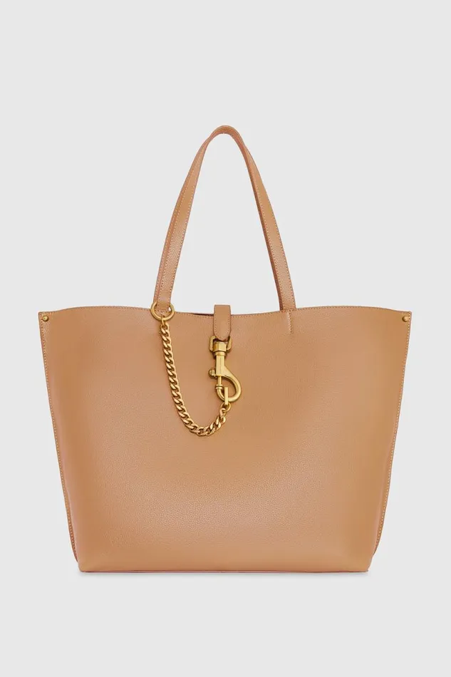 Women Rebecca Minkoff Tote Bags Megan Large Tote Naturale