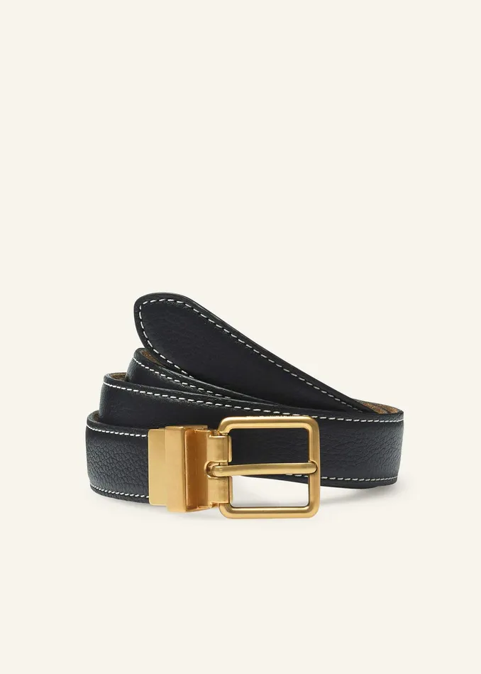 Women Reversible Belt Blacktan MEEM