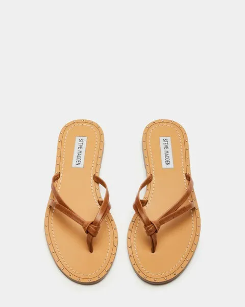 Women RIVERA COGNAC LEATHER Cognac Leather Steve Madden Sandals Women RIVERA COGNAC LEATHER Cognac Leather Steve Madden Sandals