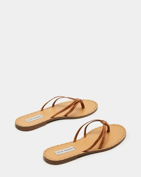 Women RIVERA COGNAC LEATHER Cognac Leather Steve Madden Sandals Women RIVERA COGNAC LEATHER Cognac Leather Steve Madden Sandals