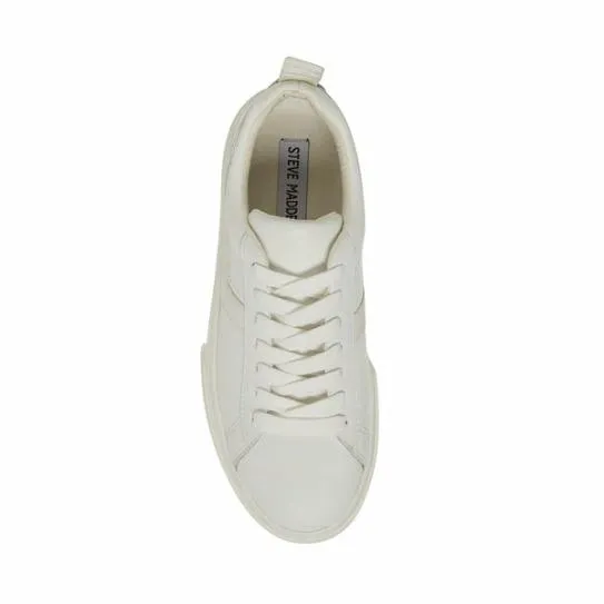 Women RORRI WHITE LEATHER White Leather Steve Madden Sneakers