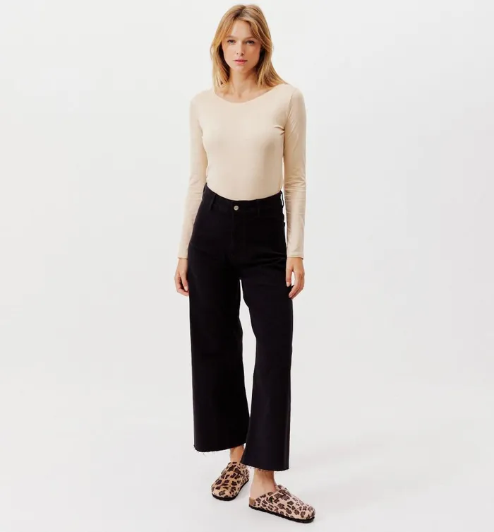 Women RoundNeck Top 8211 Salmon Pink Promod Tops Women RoundNeck Top 8211 Salmon Pink Promod Tops