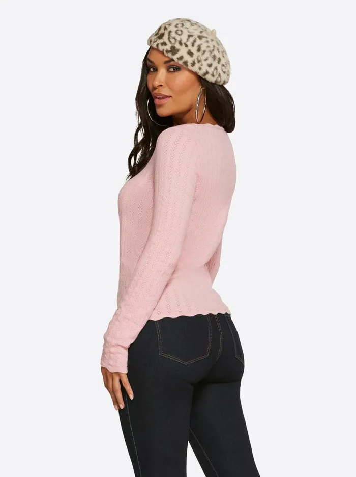 Women Samara Top In Bridal Rose Jessica Simpson Tops and Tees