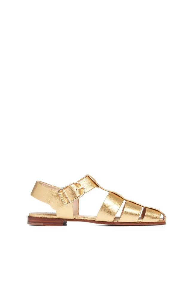 Women Sandals Gabriela Hearst Metallic Lynn Sandal
