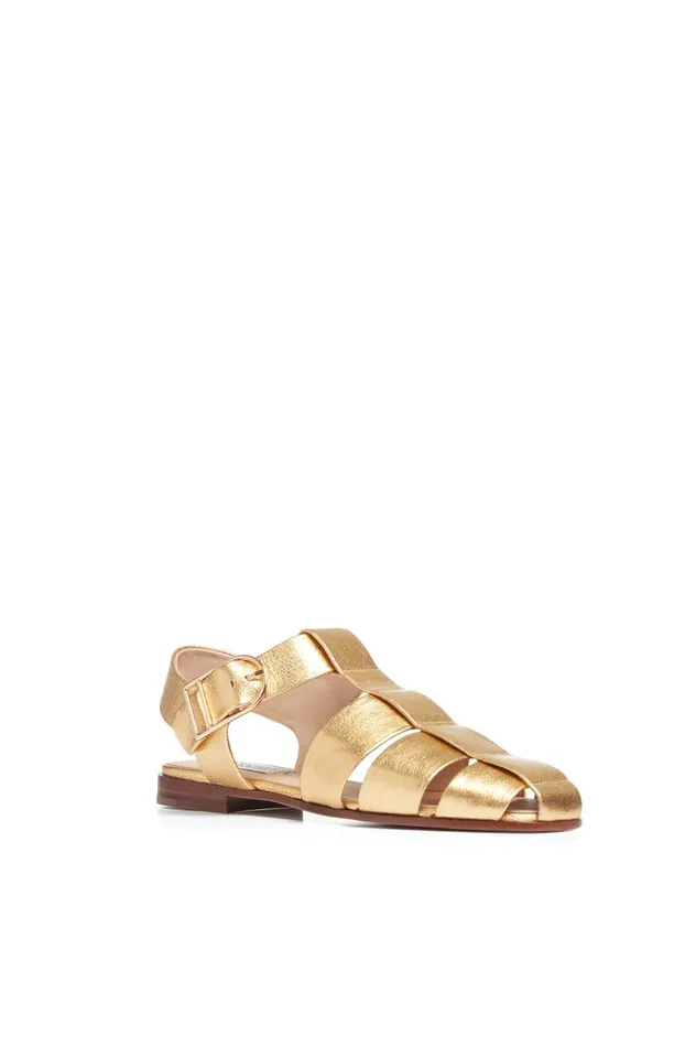 Women Sandals Gabriela Hearst Metallic Lynn Sandal