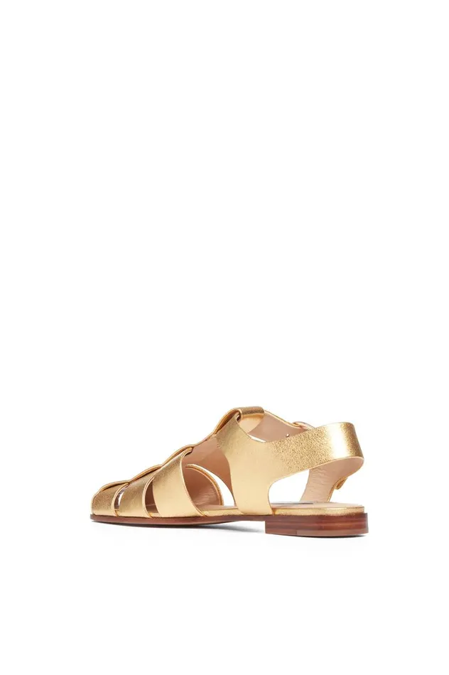 Women Sandals Gabriela Hearst Metallic Lynn Sandal
