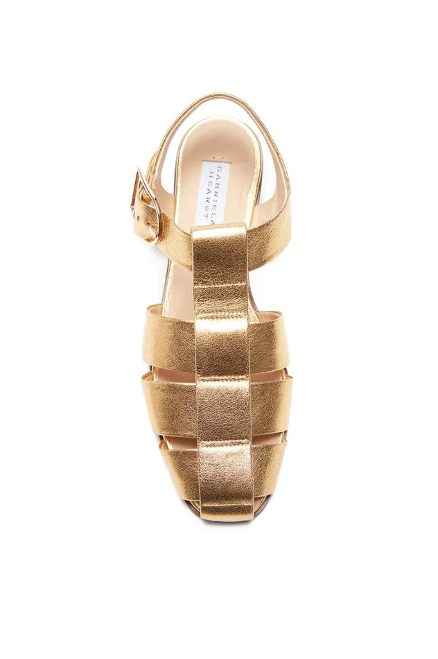 Women Sandals Gabriela Hearst Metallic Lynn Sandal