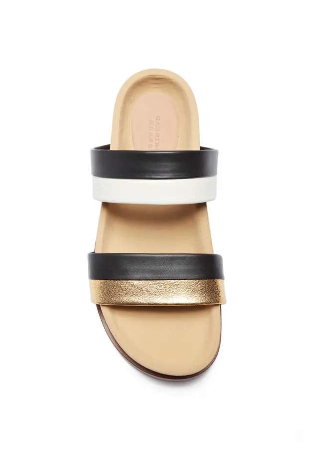Women Sandals Gabriela Hearst Striker Platform Sandal In Multicolor Leather