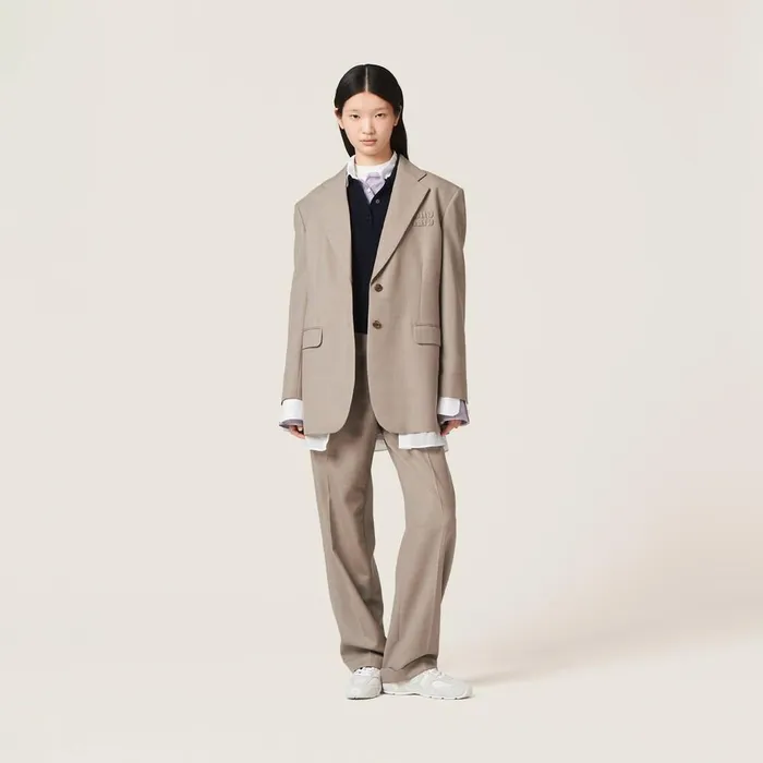 Women Shirts And Tops Miu Miu Striped Shirt Whitemauve Women Shirts And Tops Miu Miu Striped Shirt Whitemauve