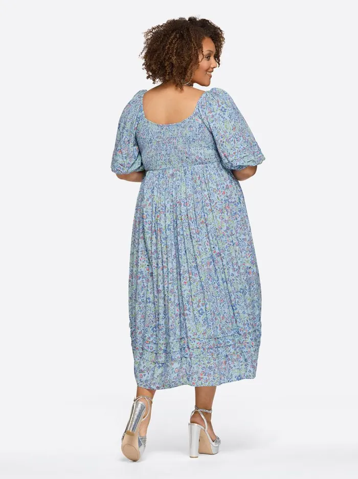 Women Simona Dress In Decorative Blossoms Jessica Simpson Dresses