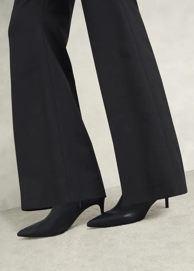 Women Sinclair Trousers With Wool Black Hobbs Trousers