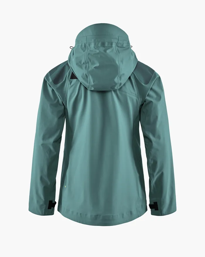 Women Skirner Cutan Jacket Frost Green Klttermusen Waterproof Jackets