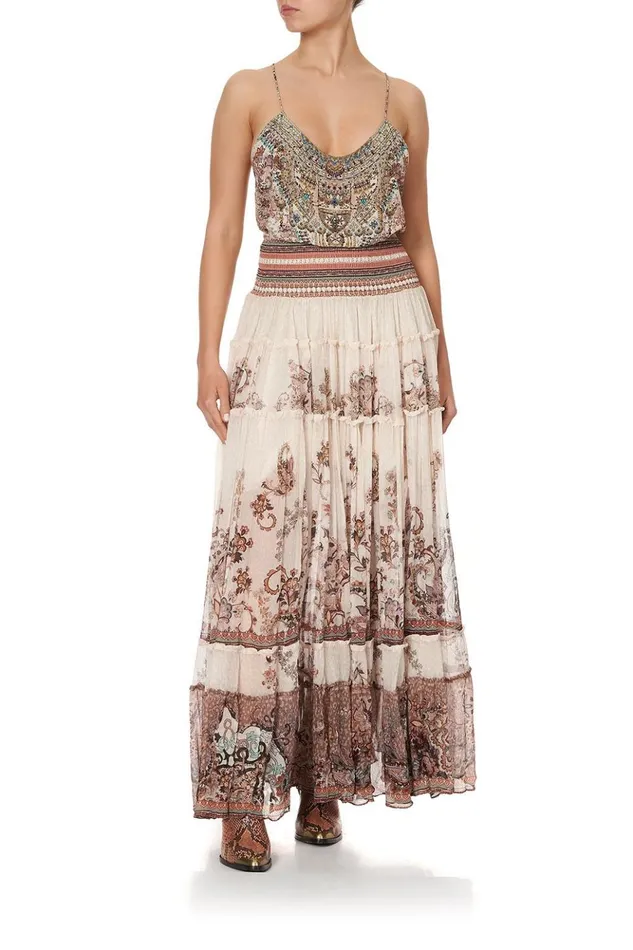 Women Skirts Camilla 4 Tiered Gathered Skirt Tales Of Talitha