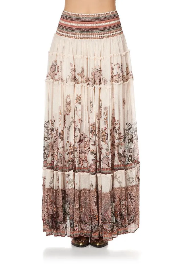 Women Skirts Camilla 4 Tiered Gathered Skirt Tales Of Talitha