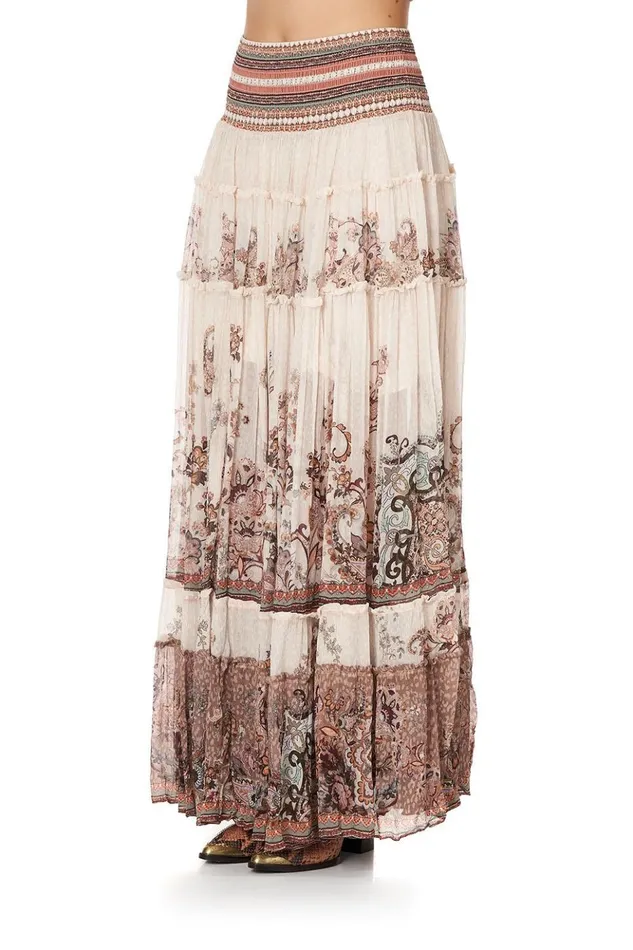 Women Skirts Camilla 4 Tiered Gathered Skirt Tales Of Talitha