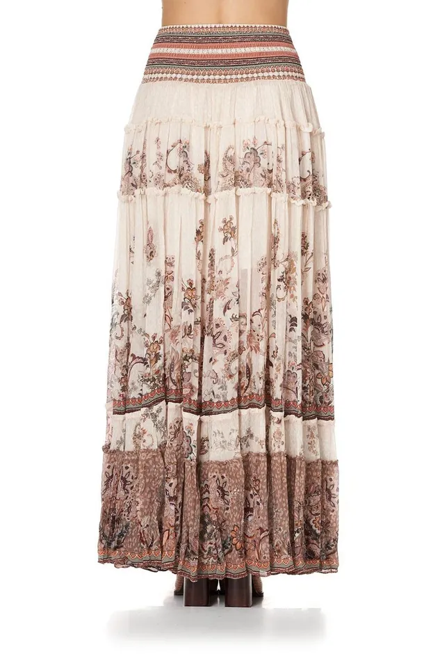 Women Skirts Camilla 4 Tiered Gathered Skirt Tales Of Talitha