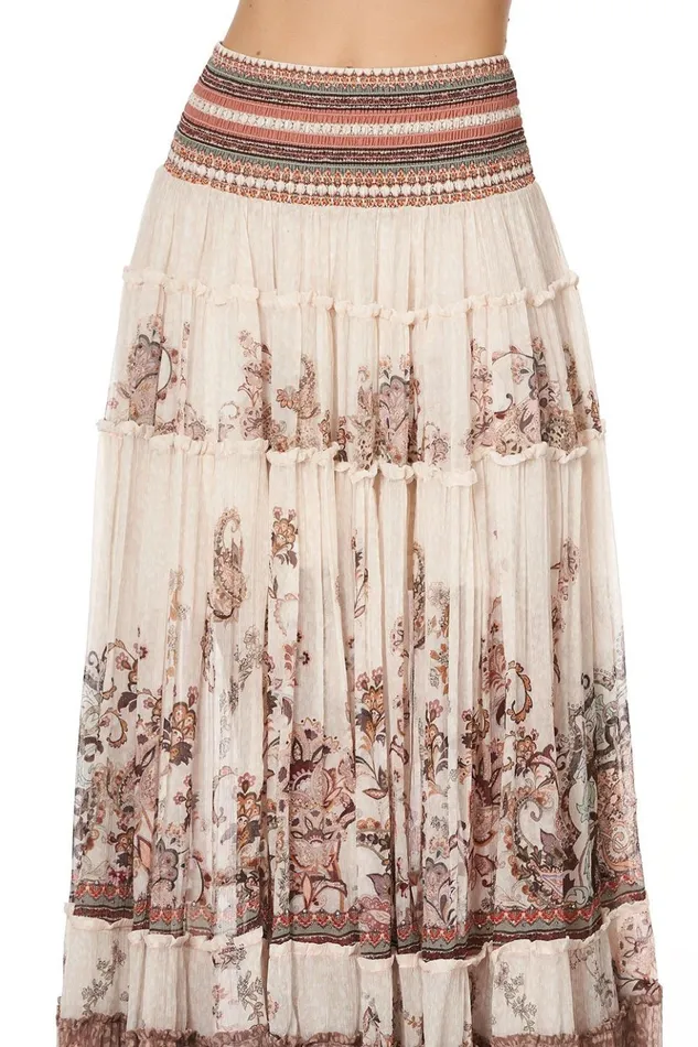 Women Skirts Camilla 4 Tiered Gathered Skirt Tales Of Talitha