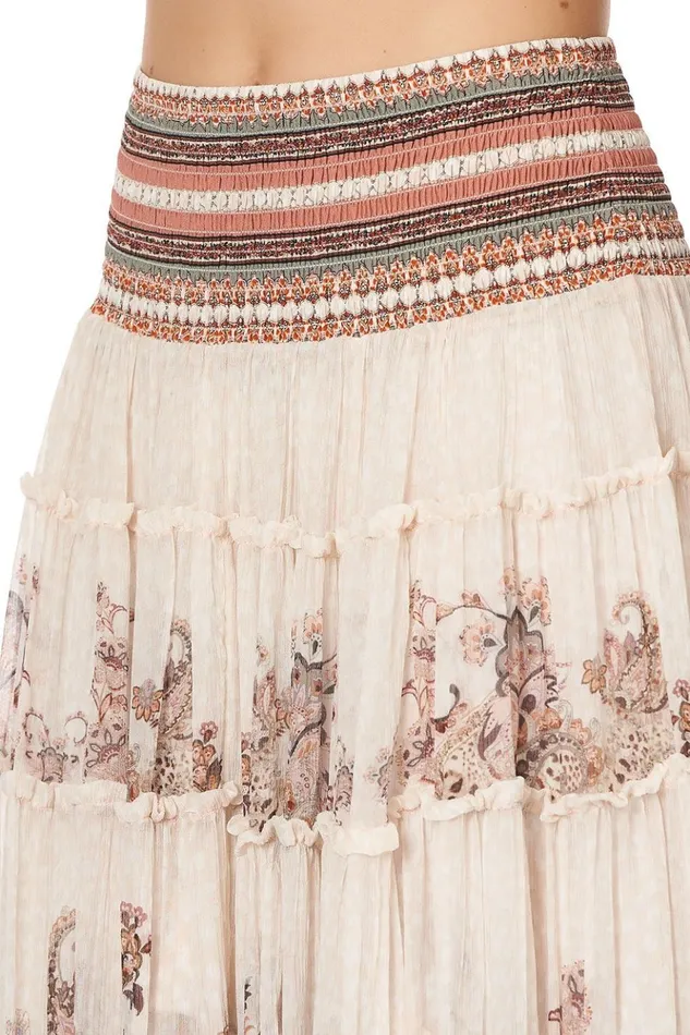 Women Skirts Camilla 4 Tiered Gathered Skirt Tales Of Talitha