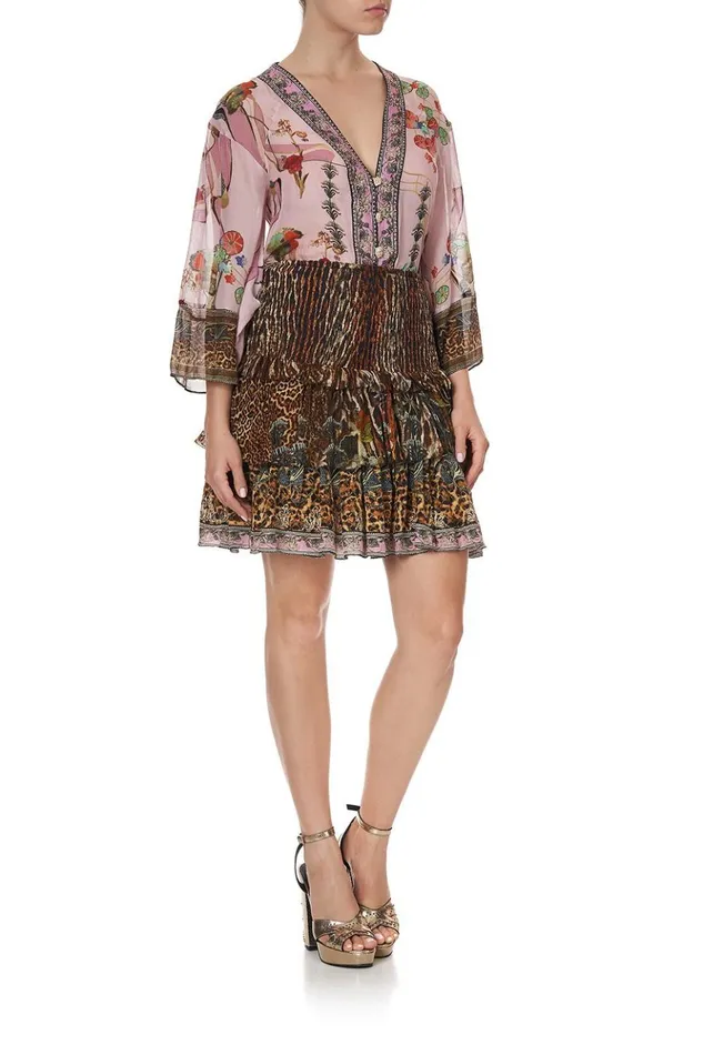 Women Skirts Camilla Layered Frill Skirt Wild Azal