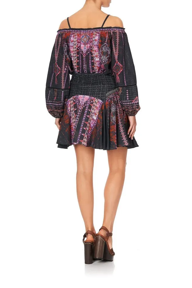 Women Skirts Camilla Mini Skirt With Shaped Yoke Mina Mina