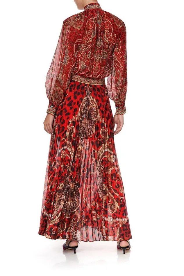 Women Skirts Camilla Pleated Full Hem Skirt Slave To The Rhythm