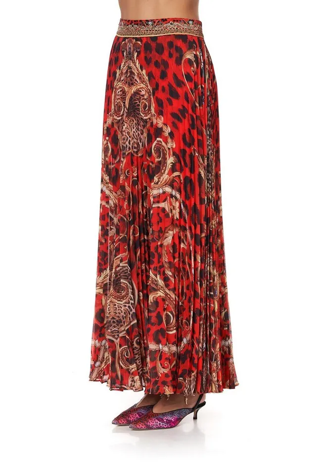 Women Skirts Camilla Pleated Full Hem Skirt Slave To The Rhythm