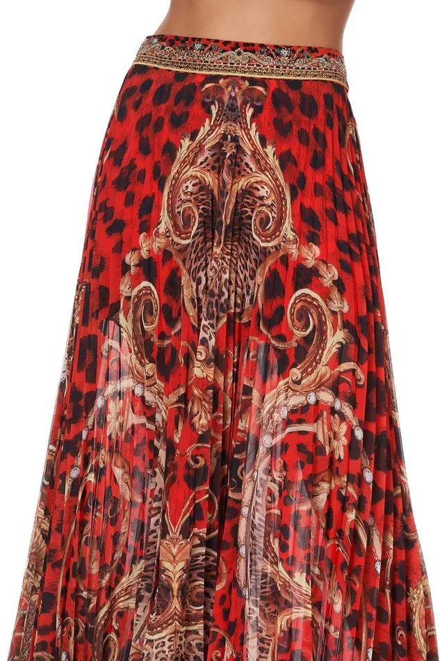 Women Skirts Camilla Pleated Full Hem Skirt Slave To The Rhythm