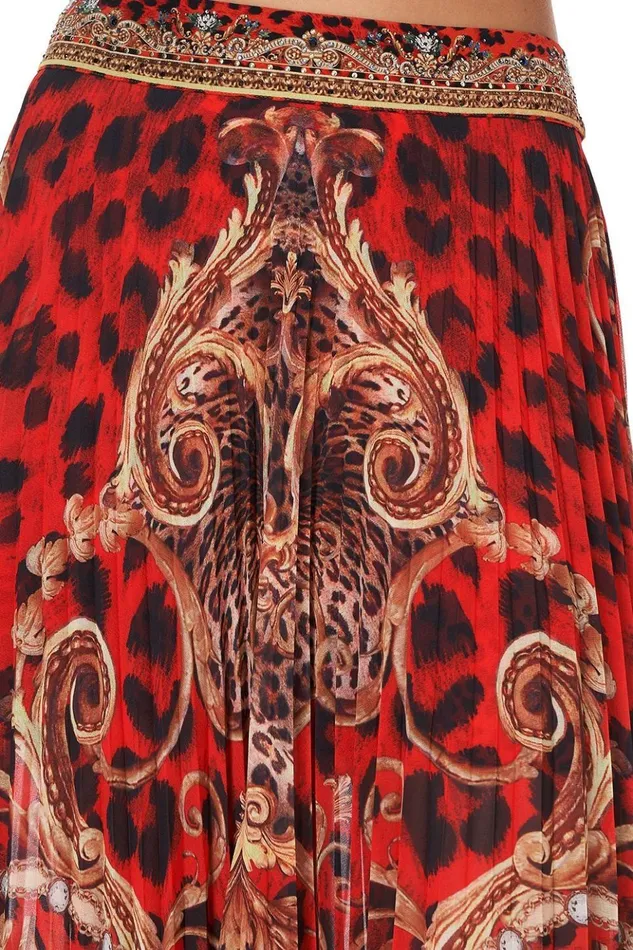 Women Skirts Camilla Pleated Full Hem Skirt Slave To The Rhythm
