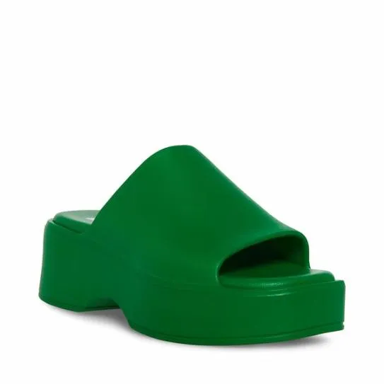 Women SLINKYJ GREEN Green Steve Madden Sandals Women SLINKYJ GREEN Green Steve Madden Sandals