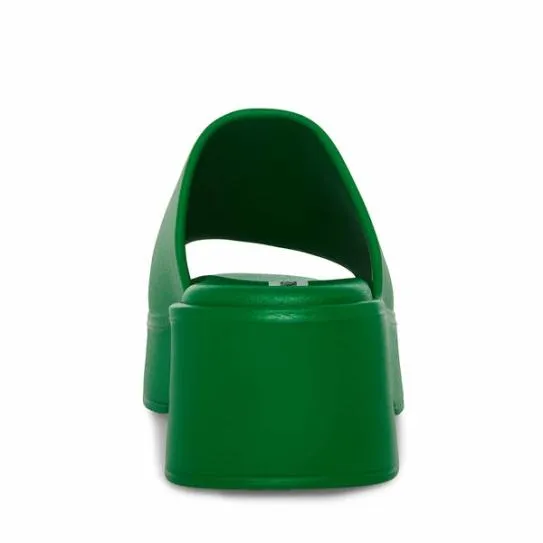 Women SLINKYJ GREEN Green Steve Madden Sandals Women SLINKYJ GREEN Green Steve Madden Sandals