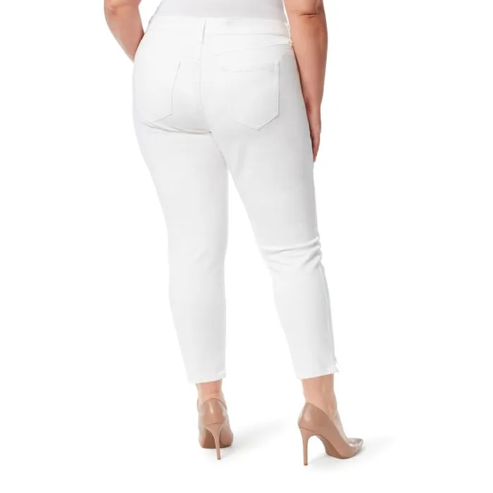 Women Spotlight High Rise Straight Jeans In White Jessica Simpson Denim