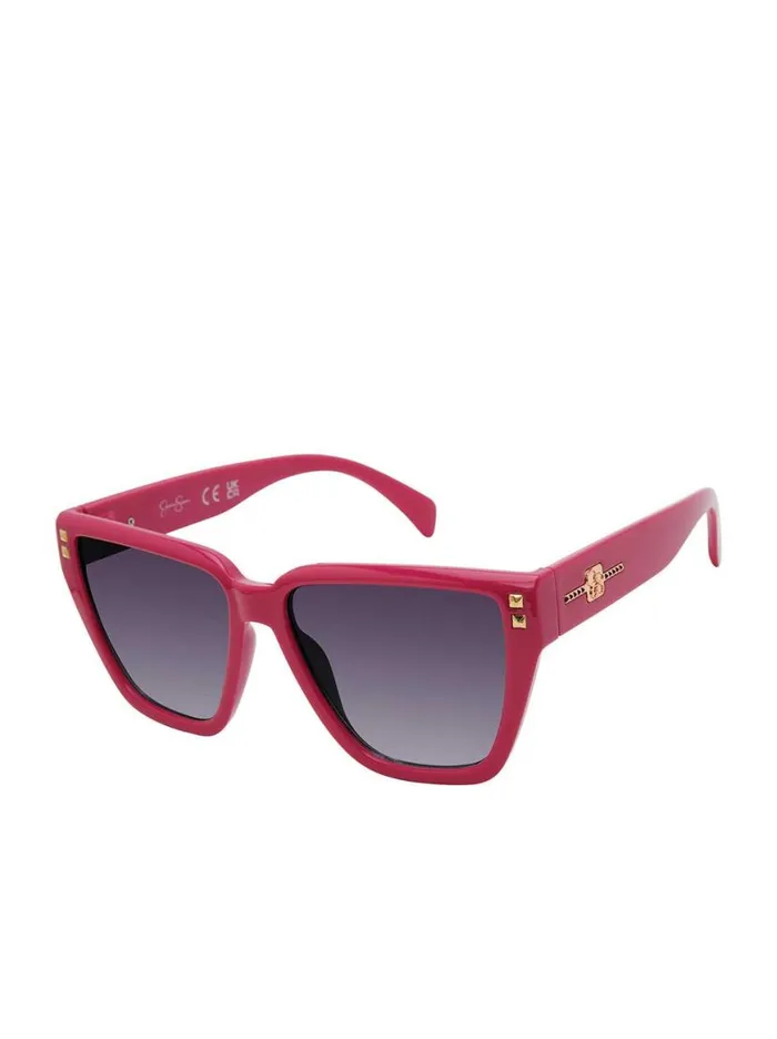 Women Star Studded Cat Eye Sunglasses In Fuchsia Jessica Simpson Sunglasses