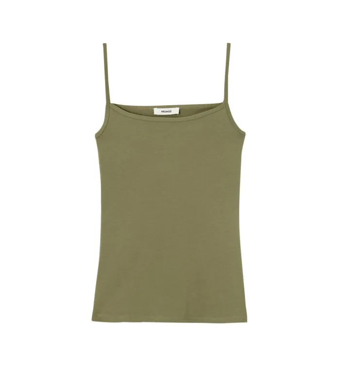 Women Strappy Top 8211 Khaki Promod Tops Women Strappy Top 8211 Khaki Promod Tops