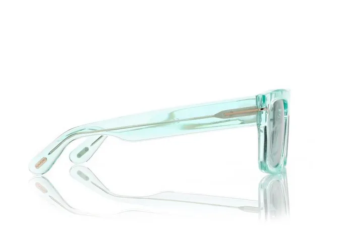 Women SUNGLASSES Tom Ford Fausto Sunglasses Shiny Light Blue Blue Women SUNGLASSES Tom Ford Fausto Sunglasses Shiny Light Blue Blue