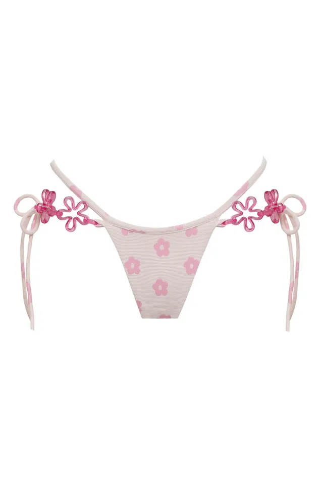 Women Swim For Love and Lemons Skipper Swim Bottom Pink Women Swim For Love and Lemons Skipper Swim Bottom Pink