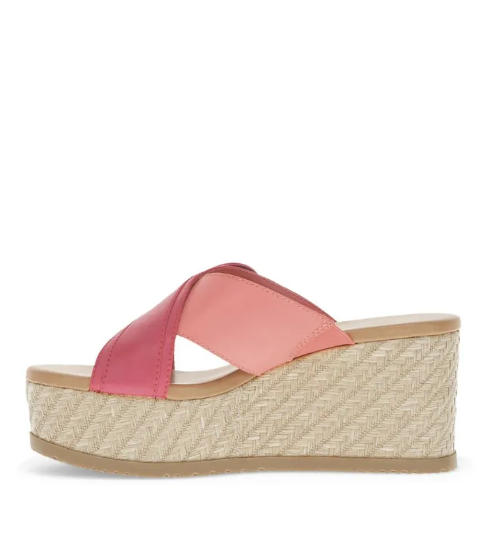 Women Sydney Wedge Sandal Pink Punch Baretraps Wedge Sandals