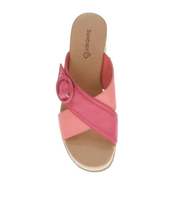 Women Sydney Wedge Sandal Pink Punch Baretraps Wedge Sandals