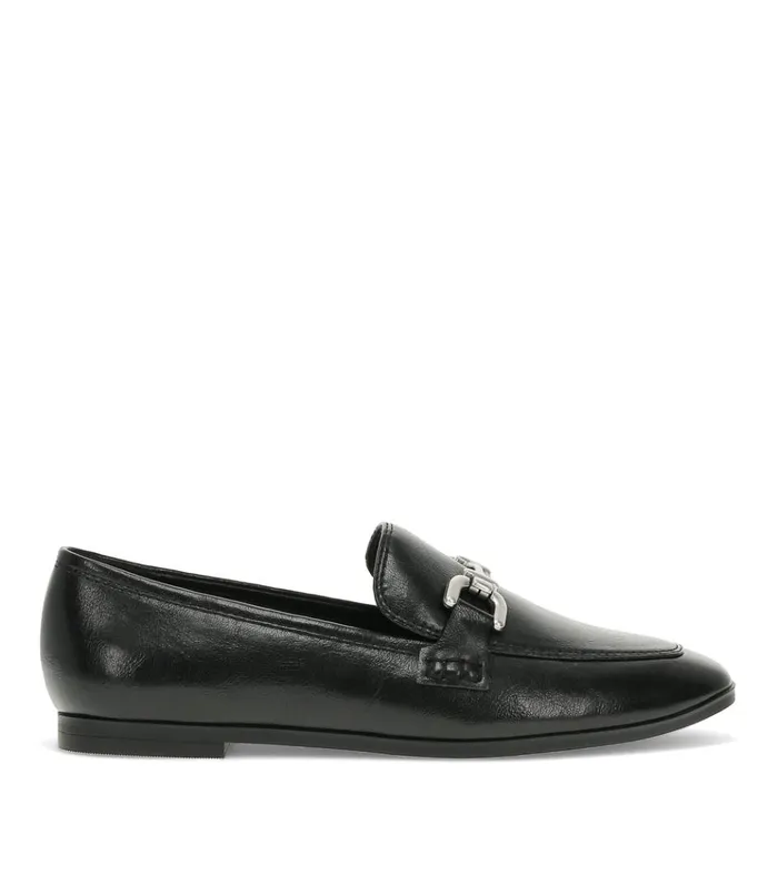 Women Tammy Loafer Black Baretraps Flats and Loafers