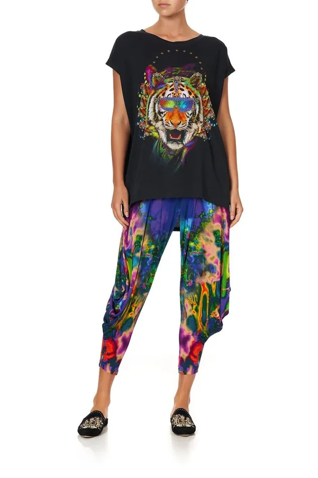 Women Tees Camilla Extended Sleeve Tee Acid Abbey