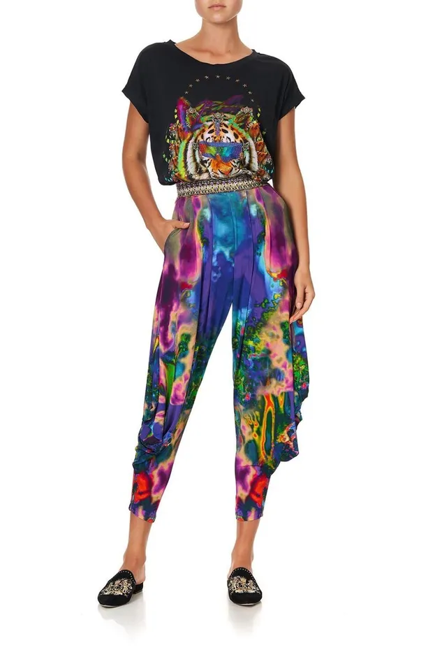Women Tees Camilla Extended Sleeve Tee Acid Abbey