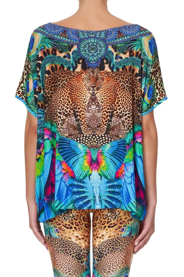 Women Tees Camilla Loose Fit Round Neck Tee Mother Xanadu