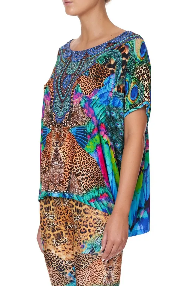 Women Tees Camilla Loose Fit Round Neck Tee Mother Xanadu