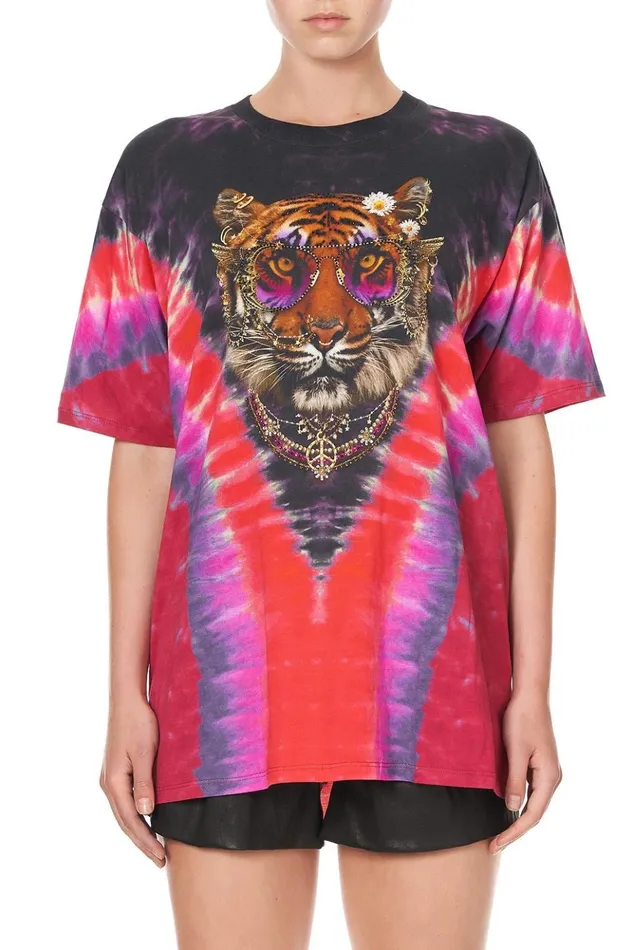 Women Tees Camilla Oversize Band Tee Drifting Dreamer